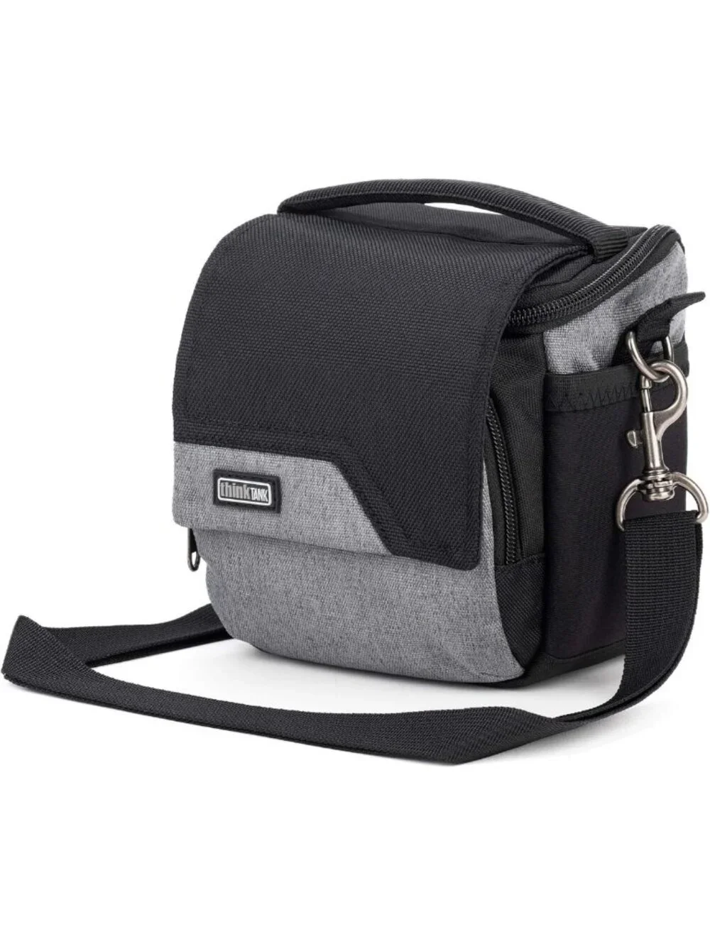Medium Cool Grey Camera Bag for Mirrorless Cameras - Stylish & Functional Design